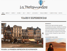 Tablet Screenshot of latrotamundos.com